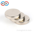Strong Wholesale Nickle Finish Disc Neodimio Magnet
